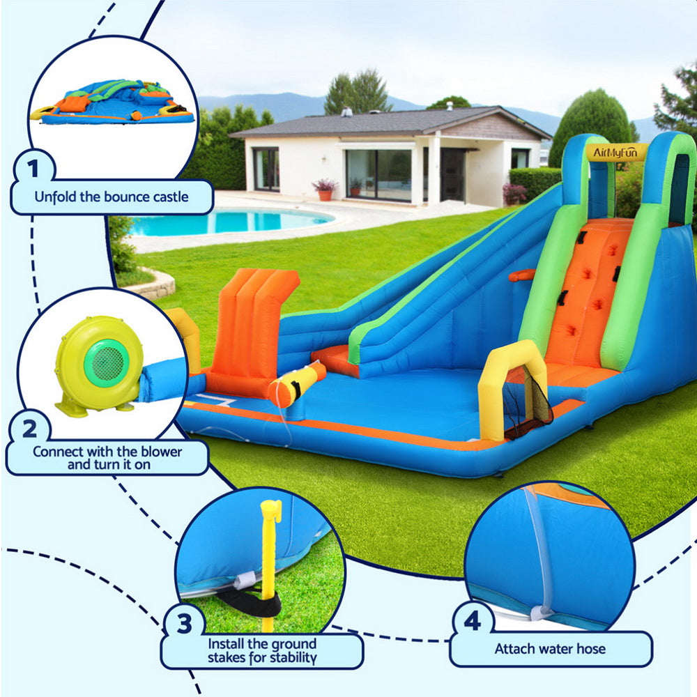 Kids Inflatable Pool Water Slide