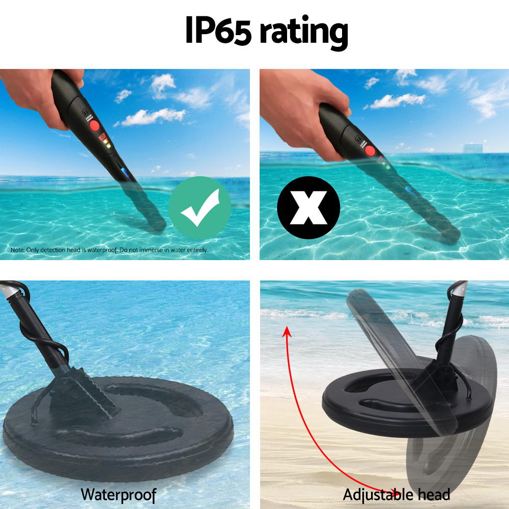 Metal Detector 220MM Deep Sensitive Waterproof