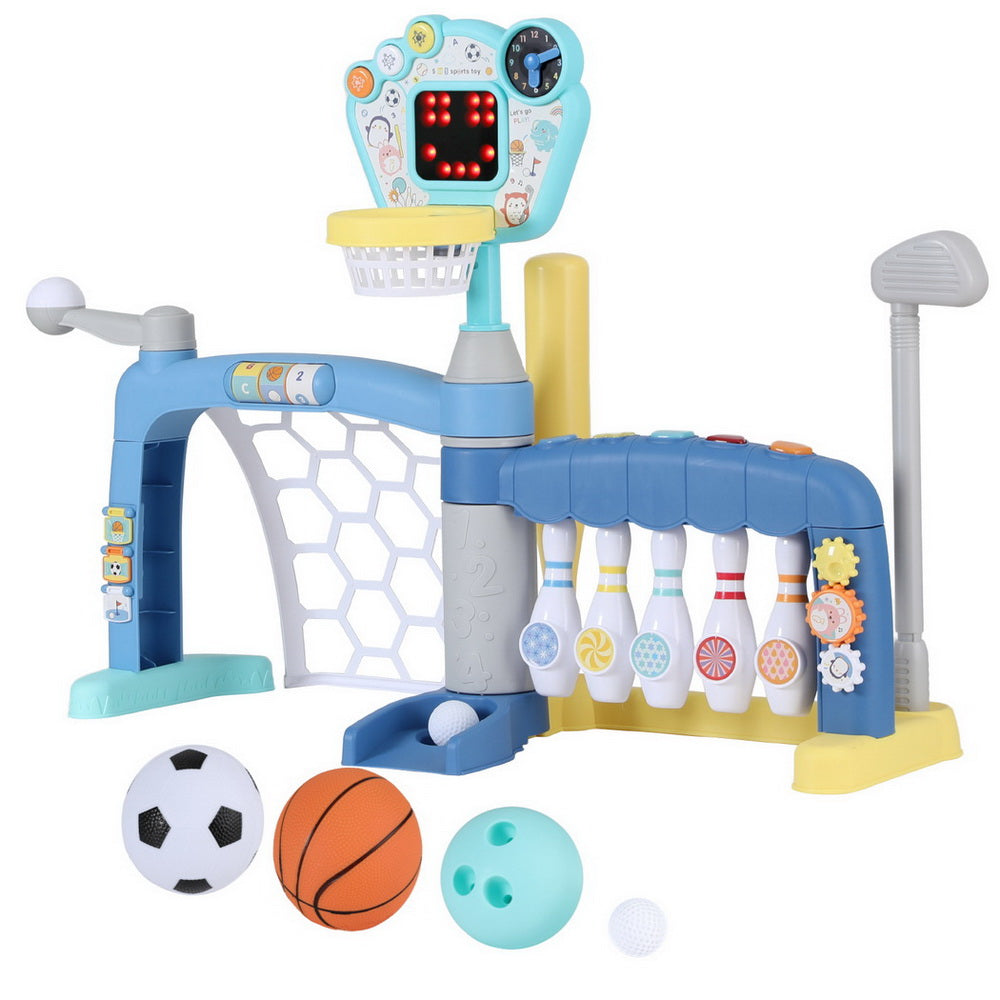 Keezi Kids 5 In One Ball Game Set - 3 to 7 years