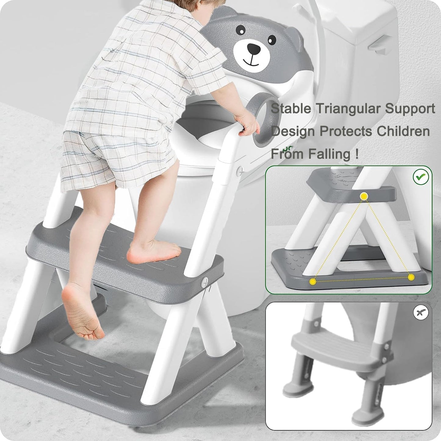 Potty Training Seat with Ladder