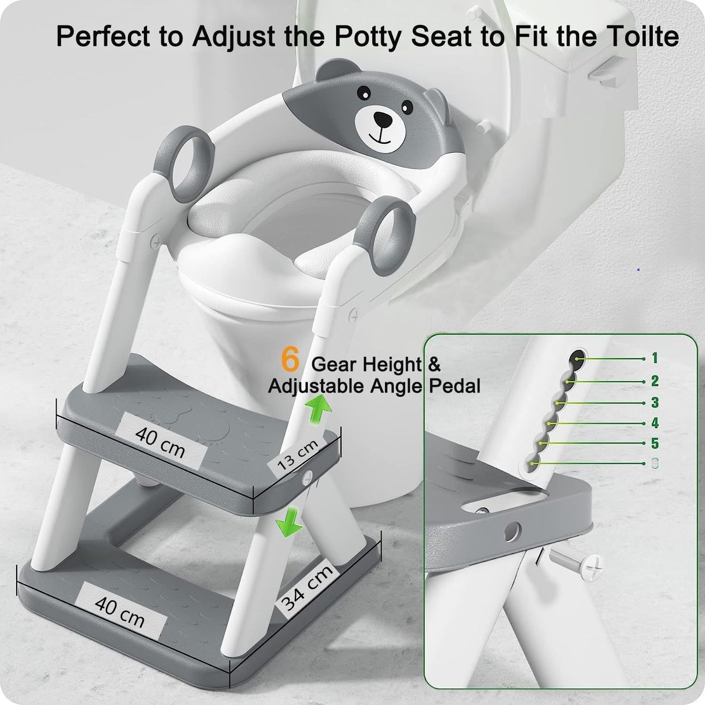 Potty Training Seat with Ladder