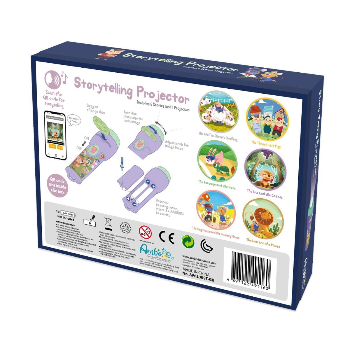 Storytelling Torch Projector