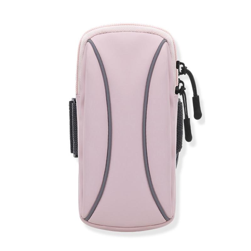 Gray Waterproof Running Arm Bag For Mobile Phones