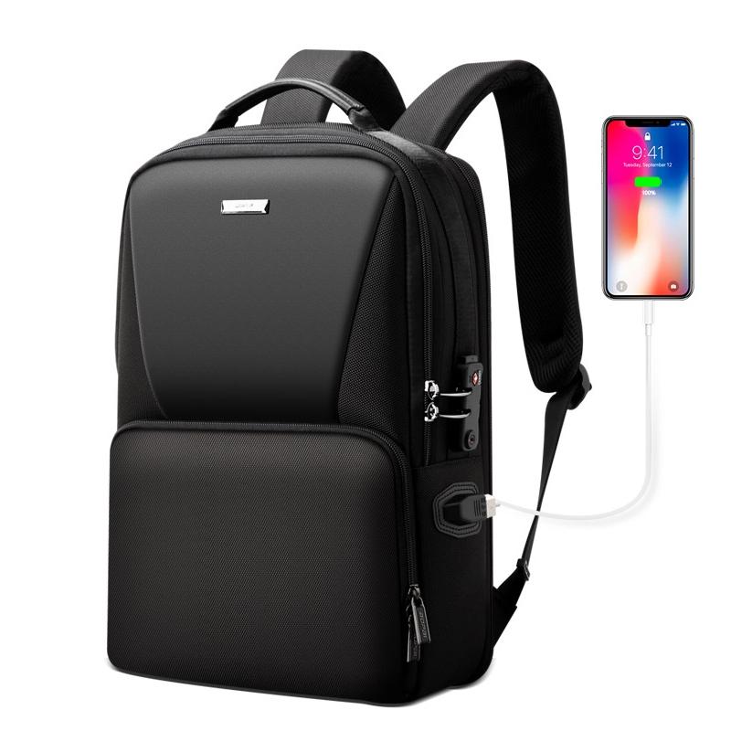 Anti-theft Waterproof Business Backpack for Travel - Black