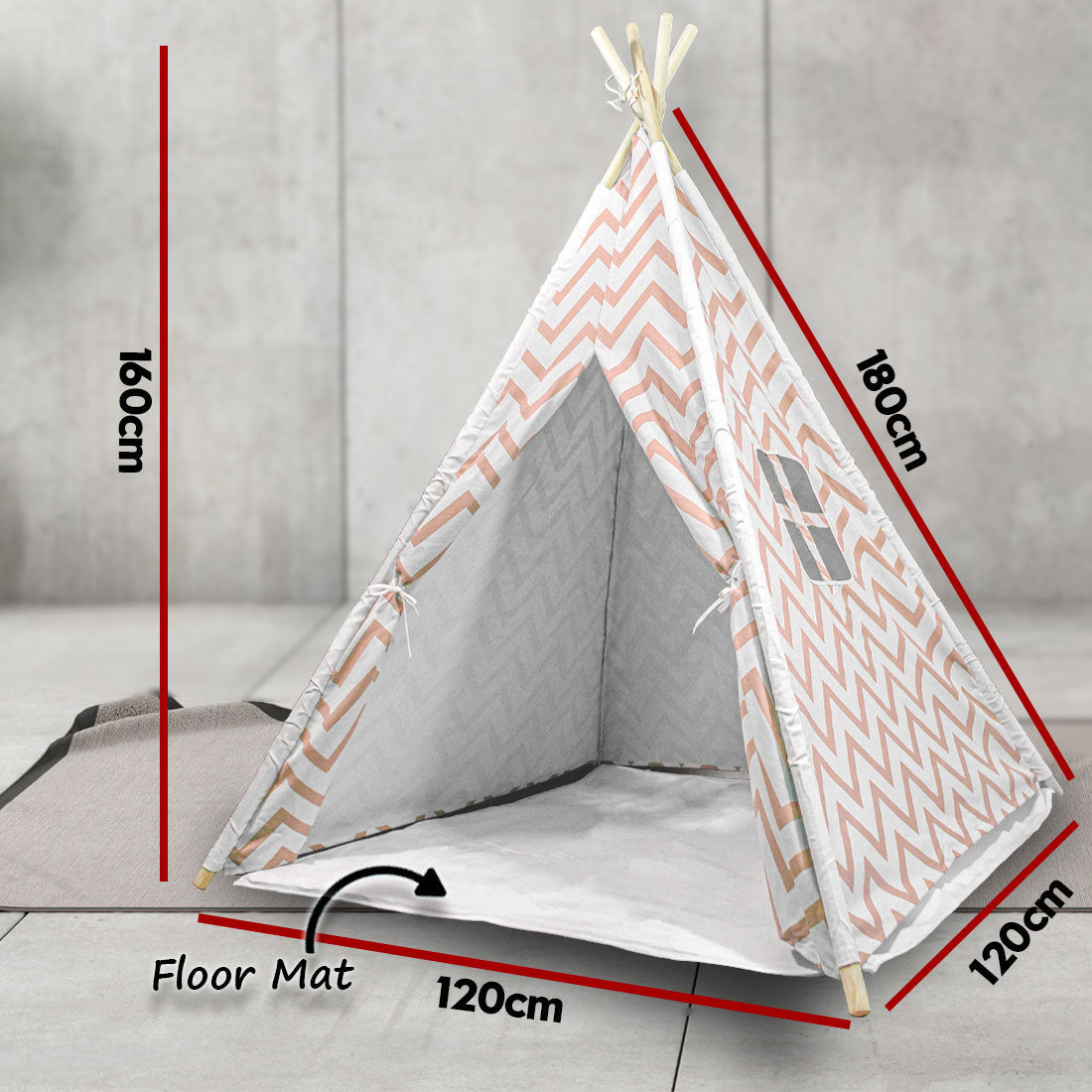 Cottton Canvas Pretend Play Tent