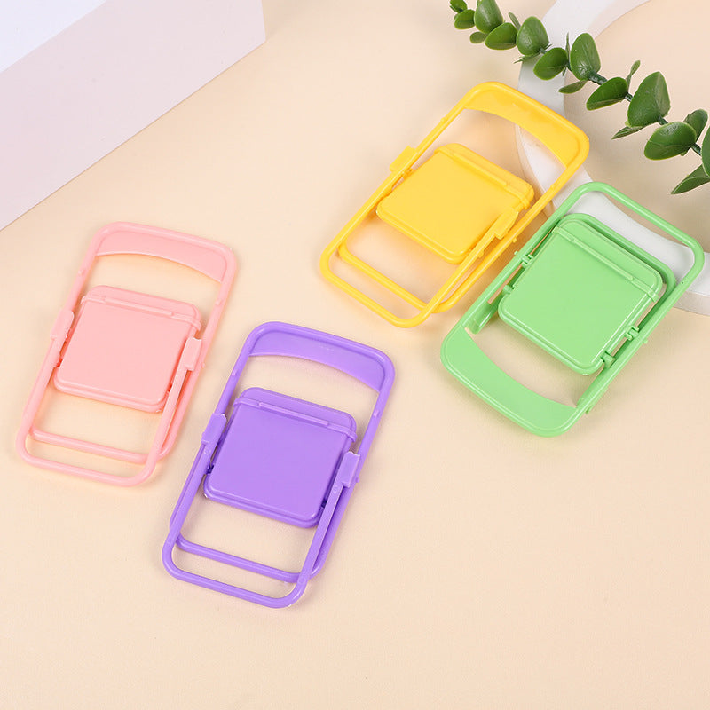 3 Pack Color Mixing Adorable Mini Folding Chair Phone Stand