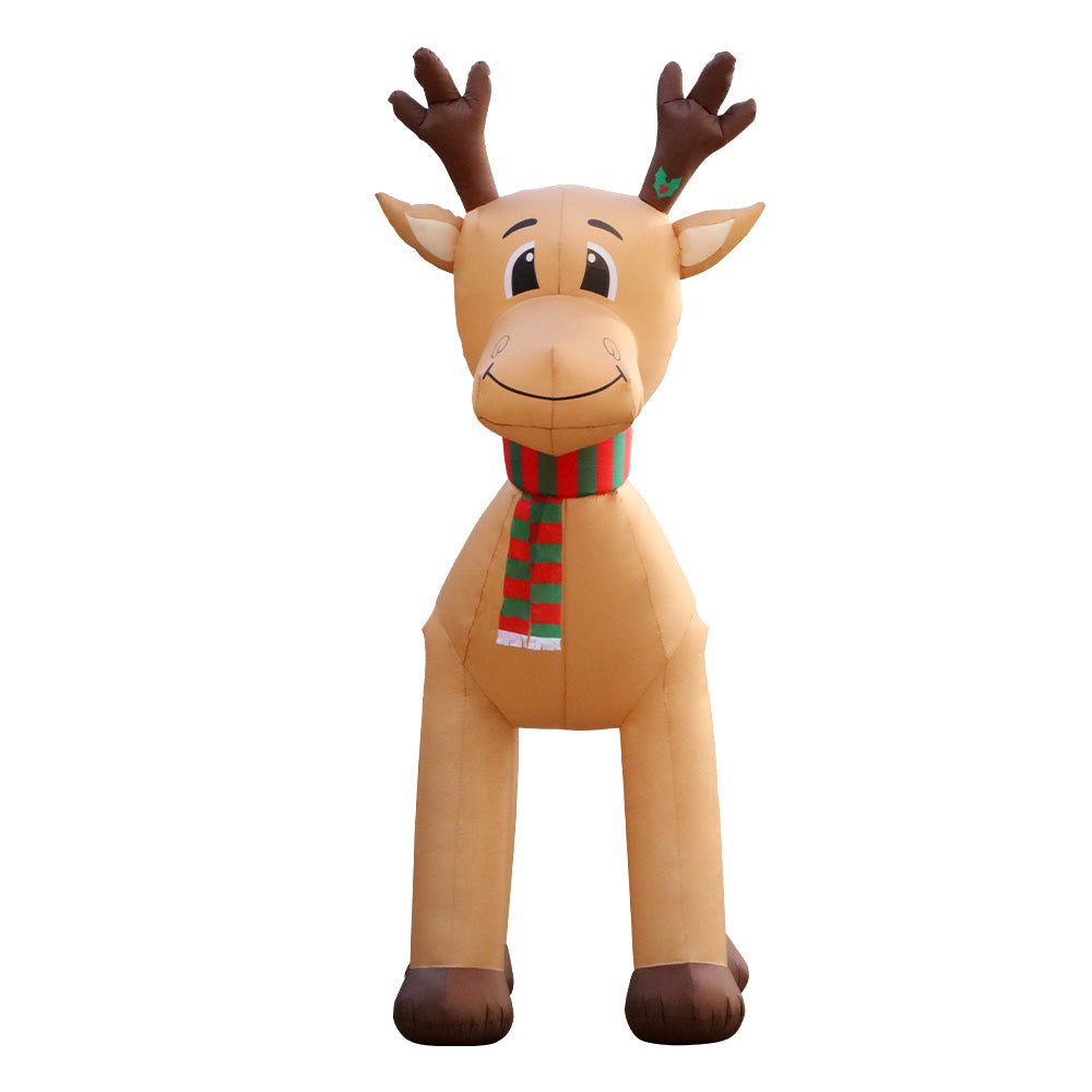 Jingle Jolly's Christmas Inflatable Reindeer 5M