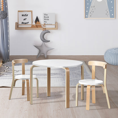 Keezi 3PCS Kids Table and Chairs Set
