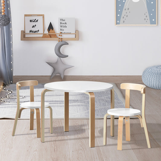 Keezi 3PCS Kids Table and Chairs Set