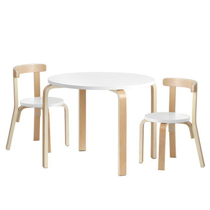 Keezi 3PCS Kids Table and Chairs Set