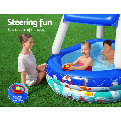 Bestway Kids Inflatable Pool 213x155x132cm