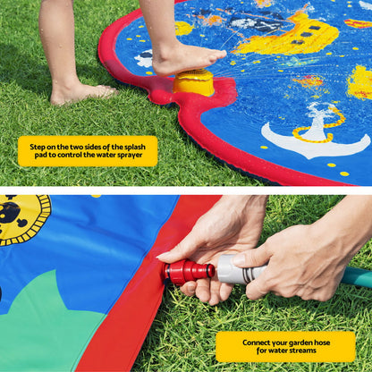 Bestway Kids Splash Pad Pool Sprinkler Spray Play