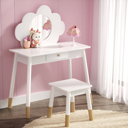 Keezi Kids Dressing Table Chair Set
