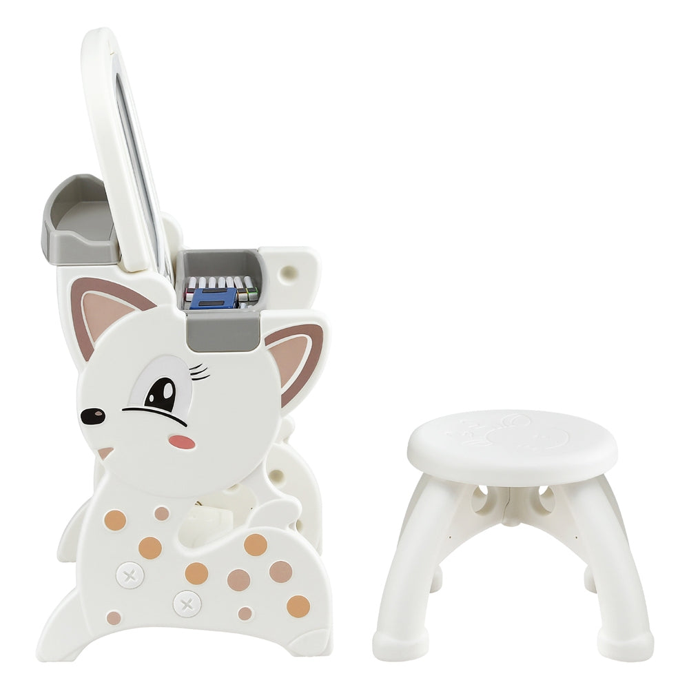 Keezi Kids Table and Chair Set with Easel