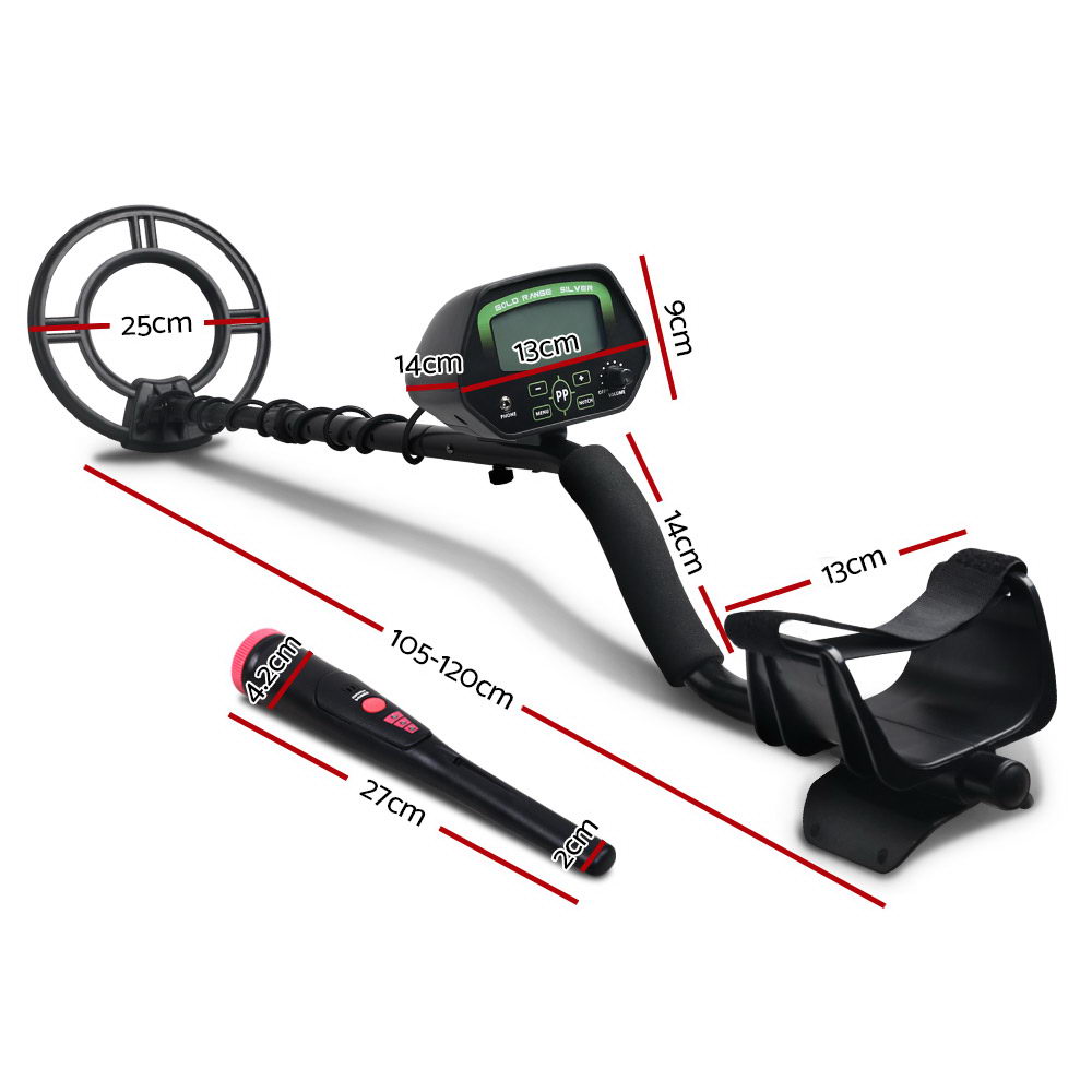 Metal Detector 220MM Deep Sensitive Waterproof