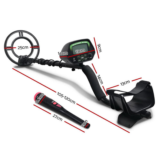 Metal Detector 220MM Deep Sensitive Waterproof