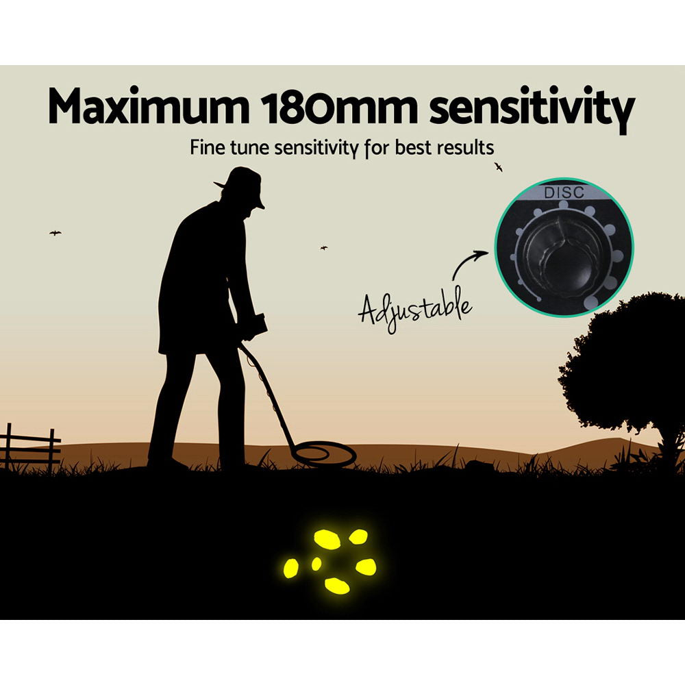 Metal Detector 180MM Deep Sensitive Waterproof