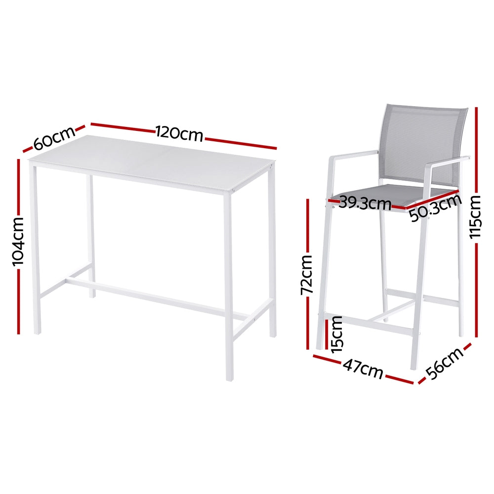 7PCS Outdoor Bar Set