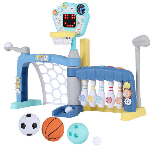 Keezi Kids 5 In One Ball Game Set - 3 to 7 years
