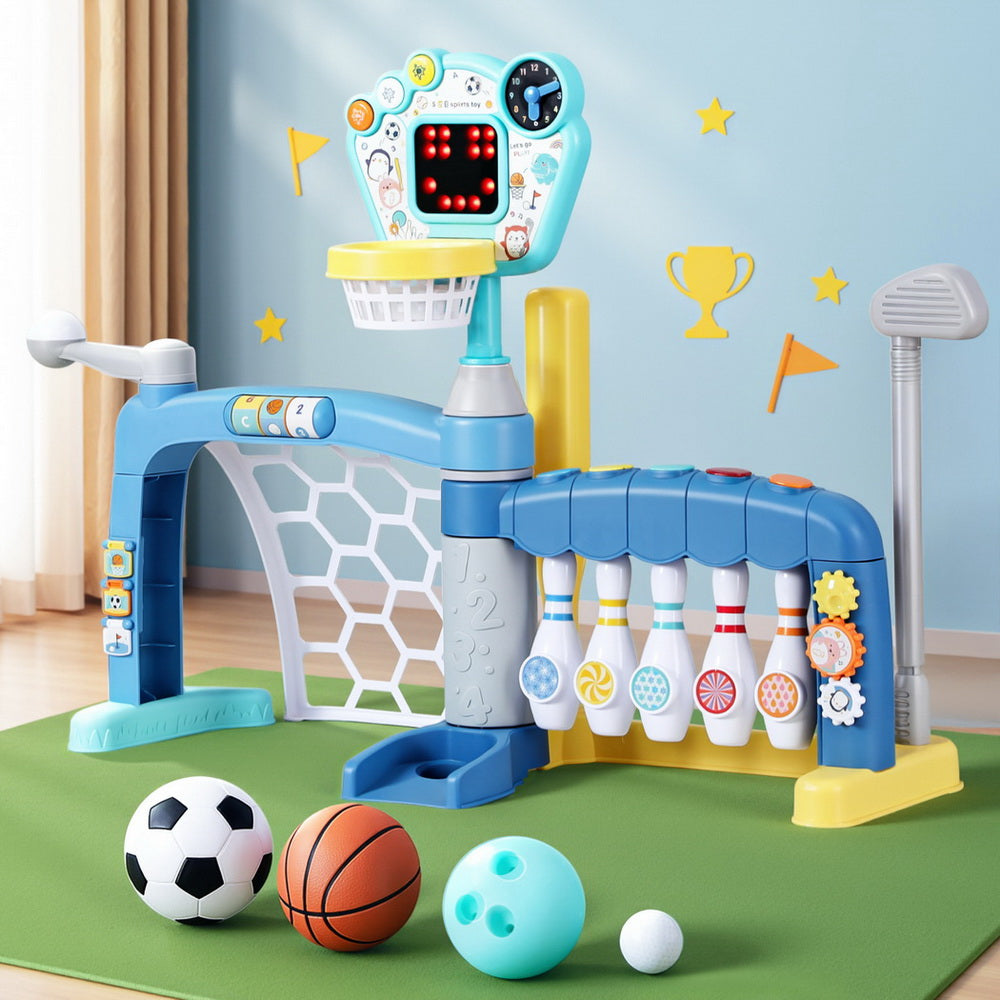Keezi Kids 5 In One Ball Game Set - 3 to 7 years