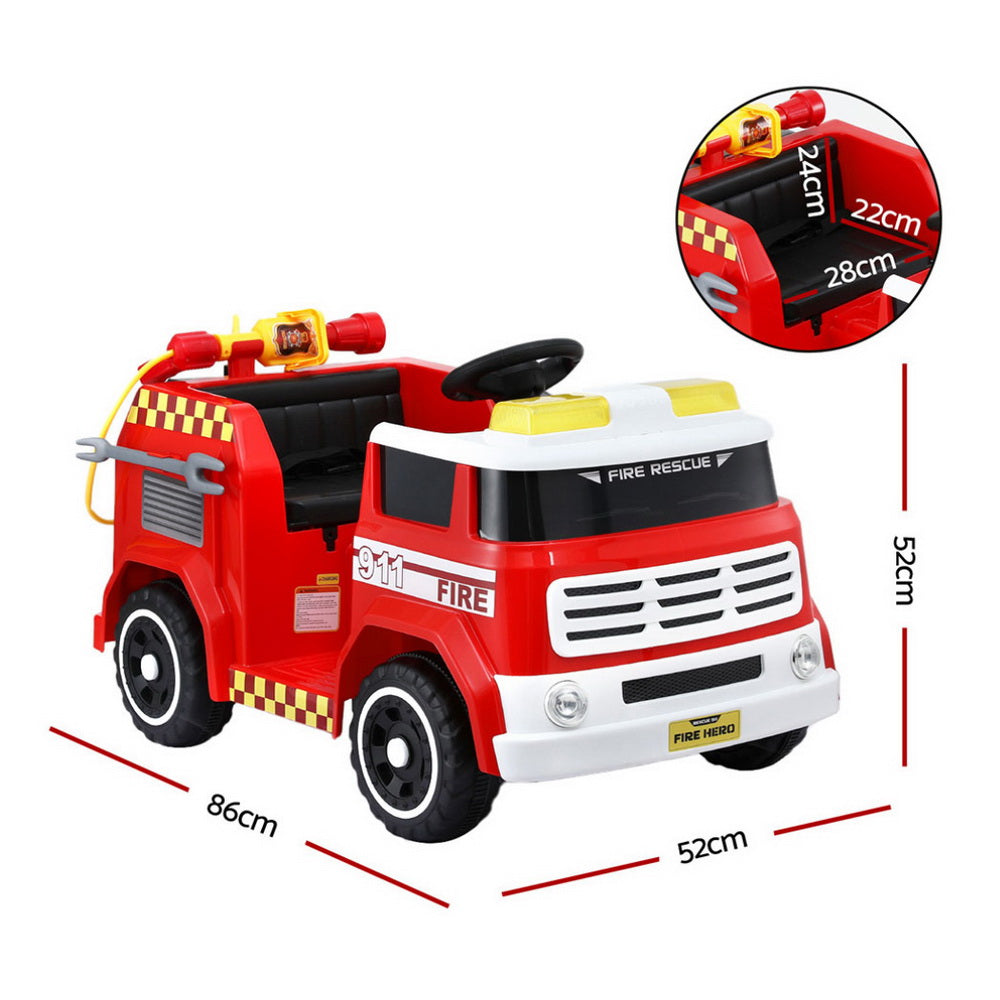 Rigo Kids Ride On Car - Fire Engine  Truck