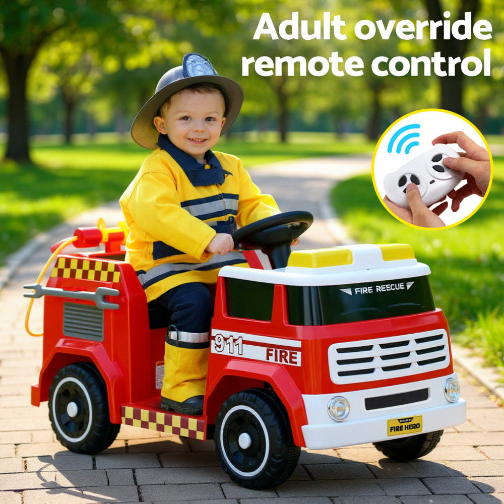 Rigo Kids Ride On Car - Fire Engine  Truck