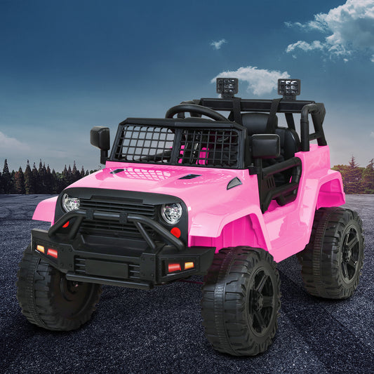 Rigo Kids Electric Ride On  Pink Jeep