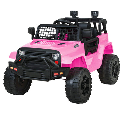 Rigo Kids Electric Ride On  Pink Jeep