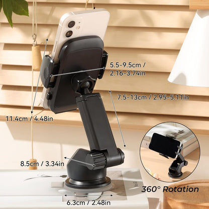 Urbanoki 4 in 1 Car Phone Holder