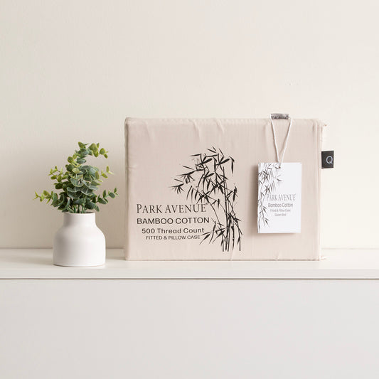 Dove Bamboo Cotton Super King Combo Set by Park Avenue