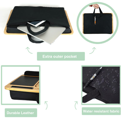 CARLA HOME Bamboo Laptop Lap Desk