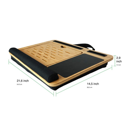 CARLA HOME Bamboo Laptop Lap Desk