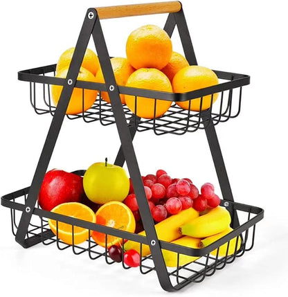 CARLA HOME 2-Tier Fruit Basket Stand