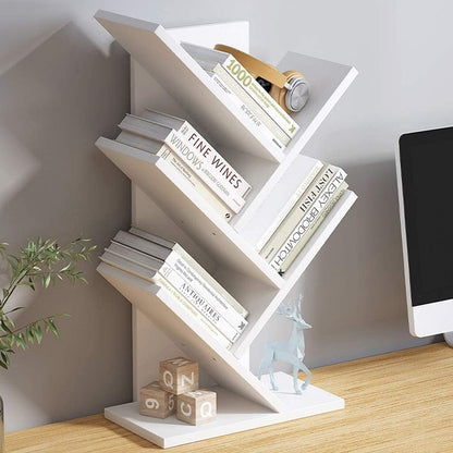 CARLA HOME 5-Tier Tree Bookshelf