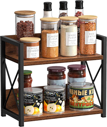 CARLA HOME 2-Tier Countertop Shelf Organizer
