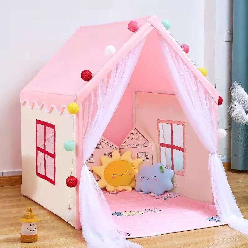 Pink Tent for Girls Indoor & Outdoor Play