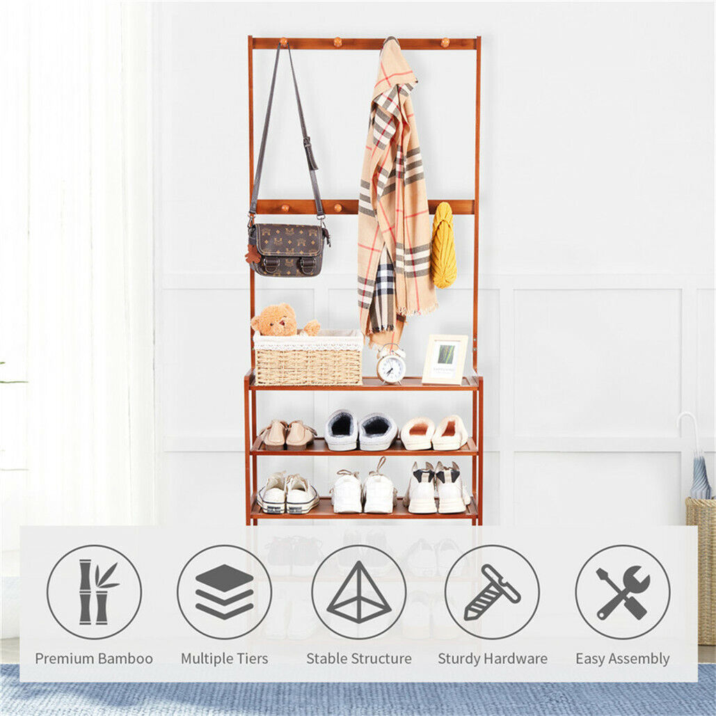 Bamboo 5-Tier  Rack