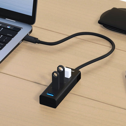 4-Port USB-C Hub with USB-C DC Port