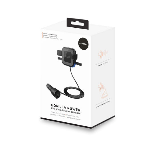 Mbeat Gorilla Power 10W Wireless Car Charger