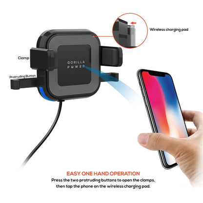 Mbeat Gorilla Power 10W Wireless Car Charger