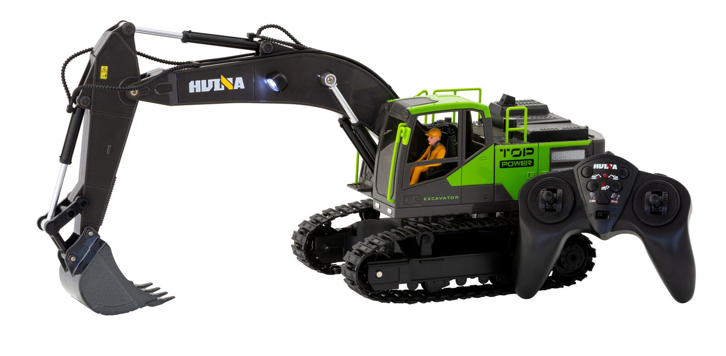 1:18 Scale 13-Channel Alloy Remote Control Excavator