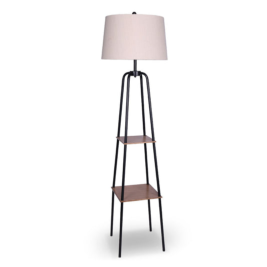 Sarantino Metal Etagere Floor Lamp