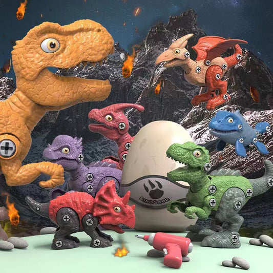 Disassemble Blocks Jurassic Dinosaurs