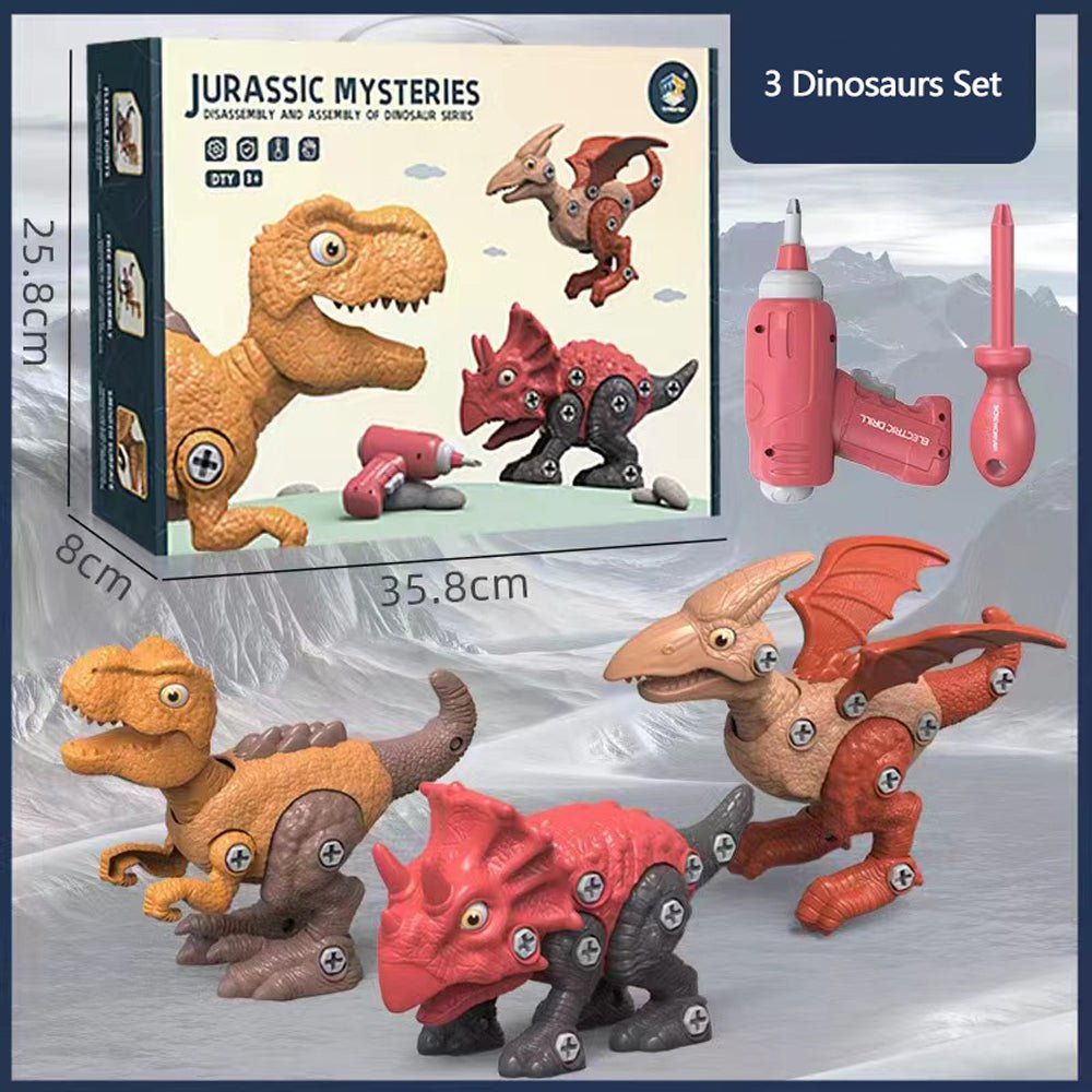 Disassemble Blocks Jurassic Dinosaurs Building Blocks