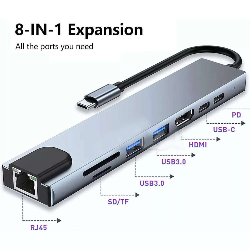 8in1 Hub USB-C Hub
