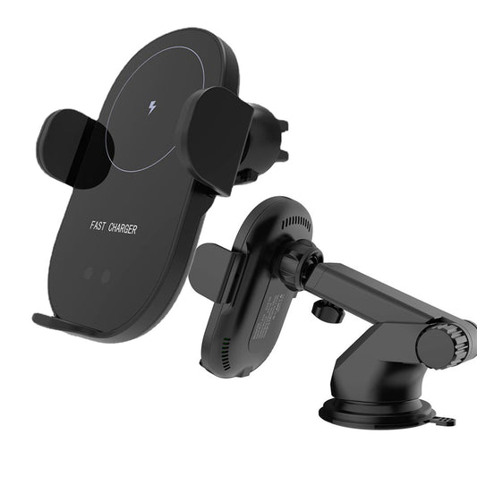 Wireless Car Fast Charger & 2in1 Car Phone Holder
