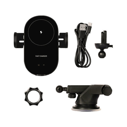 Wireless Car Fast Charger & 2in1 Car Phone Holder