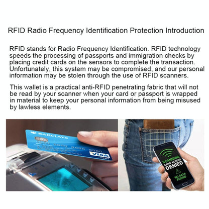 10 Rfid Blocking Aluminum Foil Card Holders - 9.1x6.3cm - Pack of 10