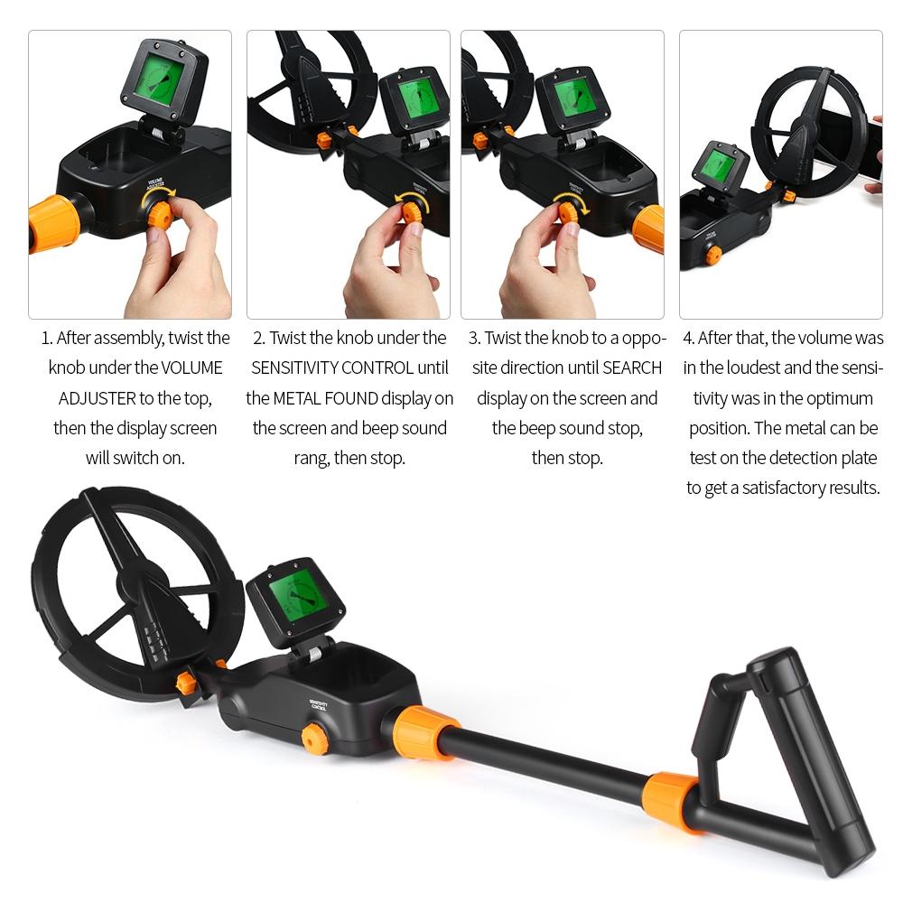 LCD Screen Children's Metal Detector