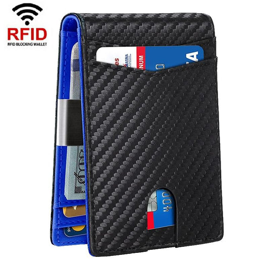 RFID-protected Leather Credit Card Wallet